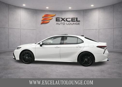 White 2023 Toyota Camry XSE