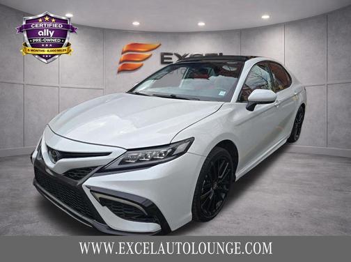 White 2023 Toyota Camry XSE