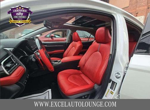 White 2023 Toyota Camry XSE