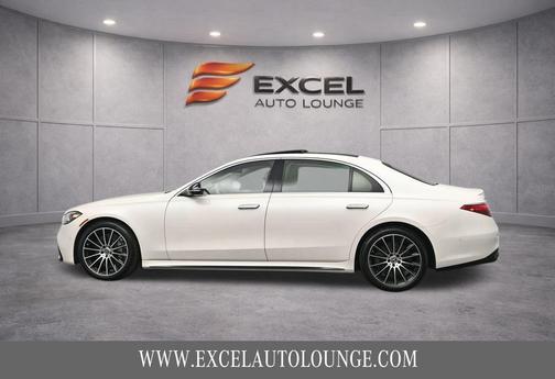 White 2022 Mercedes-Benz S-Class S 580 4MATIC