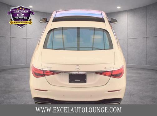 White 2022 Mercedes-Benz S-Class S 580 4MATIC