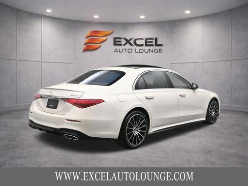 White 2022 Mercedes-Benz S-Class S 580 4MATIC