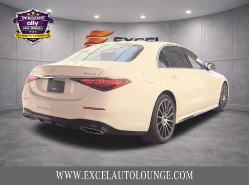 White 2022 Mercedes-Benz S-Class S 580 4MATIC