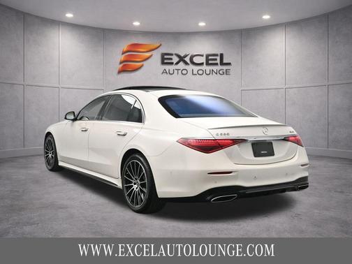 White 2022 Mercedes-Benz S-Class S 580 4MATIC