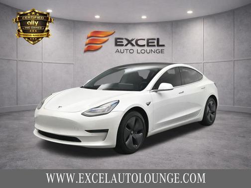 Pearl White Multi-Coat 2019 Tesla Model 3 Long Range