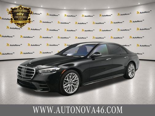 Black 2023 Mercedes-Benz S-Class 4MATIC