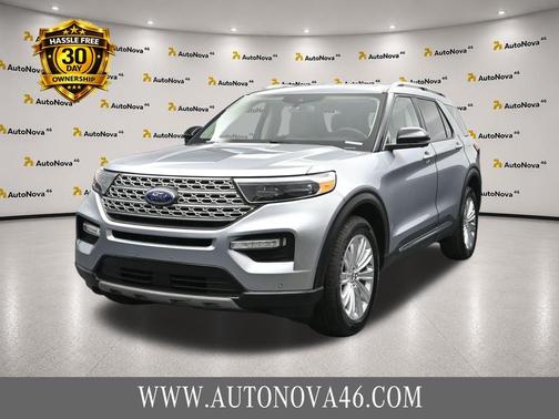 Silver Metallic 2020 Ford Explorer Limited