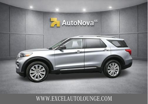 Silver Metallic 2020 Ford Explorer Limited