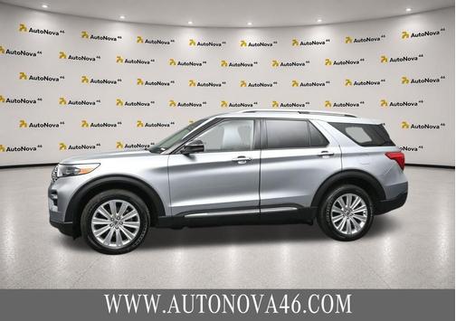 Silver Metallic 2020 Ford Explorer Limited