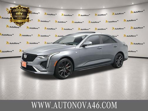 Gray 2022 Cadillac CT4 Sport