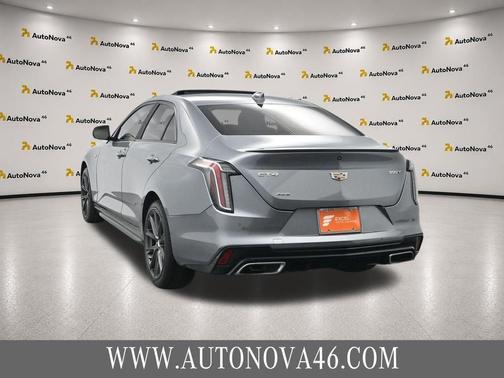 Gray 2022 Cadillac CT4 Sport