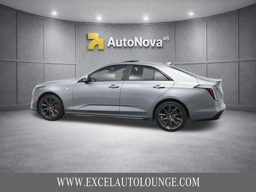 Gray 2022 Cadillac CT4 Sport