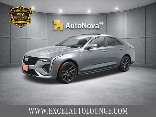 Gray 2022 Cadillac CT4 Sport