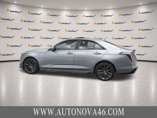 Gray 2022 Cadillac CT4 Sport