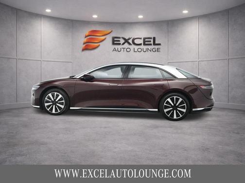 Zenith Red Metallic 2024 Lucid Air Touring