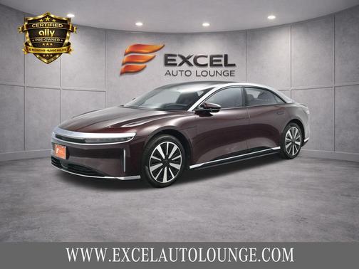 Zenith Red Metallic 2024 Lucid Air Touring
