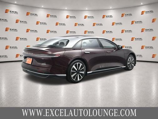 Zenith Red Metallic 2024 Lucid Air Touring