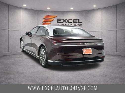 Zenith Red Metallic 2024 Lucid Air Touring