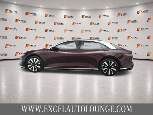 Zenith Red Metallic 2024 Lucid Air Touring