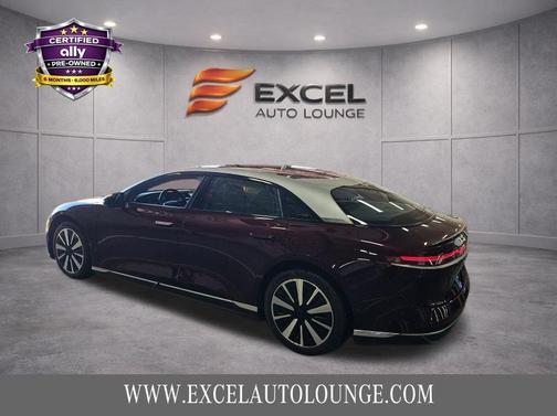 Zenith Red Metallic 2024 Lucid Air Touring