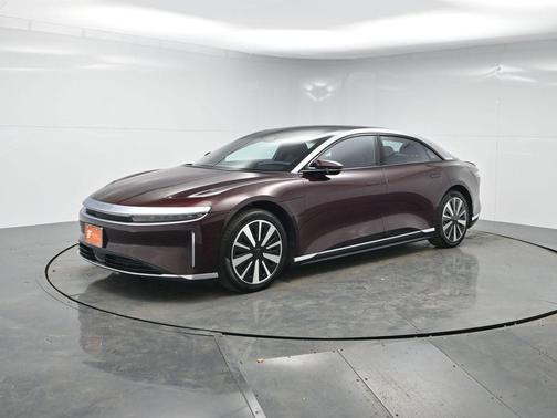 Zenith Red Metallic 2024 Lucid Air Touring