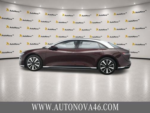 Zenith Red Metallic 2024 Lucid Air Touring