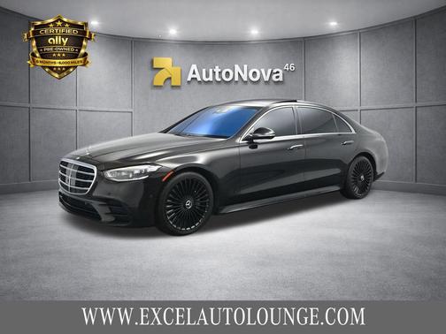 Black 2021 Mercedes-Benz S-Class 4MATIC