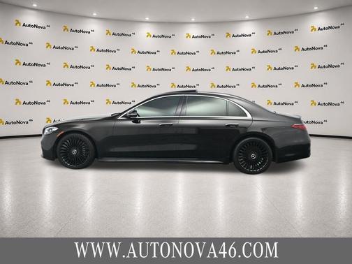 Black 2021 Mercedes-Benz S-Class 4MATIC