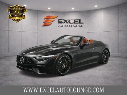Obsidian Black Metallic 2022 Mercedes-Benz AMG SL 63 Base
