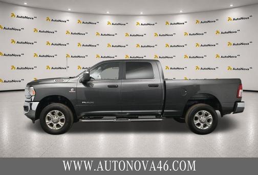 Granite Crystal Metallic Clearcoat 2024 RAM 2500 Big Horn Crew Cab 4x4 6'4' Box