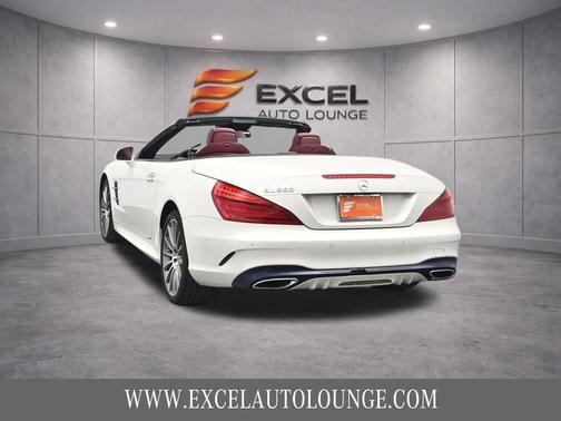 White 2018 Mercedes-Benz SL 550 SL 550