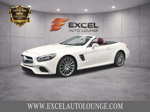White 2018 Mercedes-Benz SL 550 SL 550