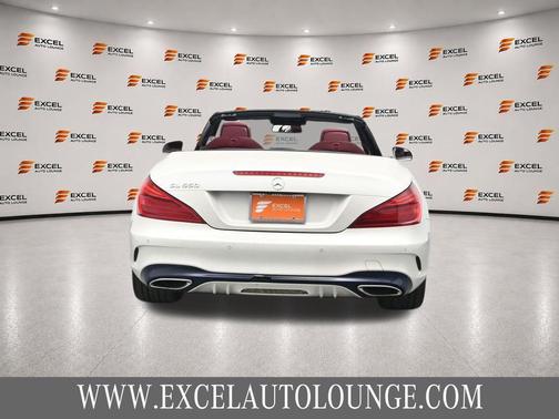 White 2018 Mercedes-Benz SL 550 SL 550