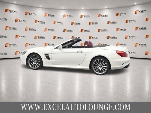 White 2018 Mercedes-Benz SL 550 SL 550