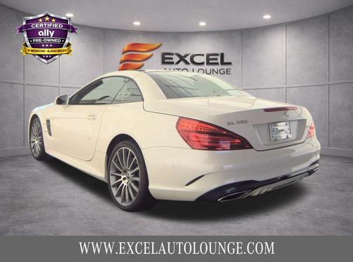 White 2018 Mercedes-Benz SL 550 SL 550
