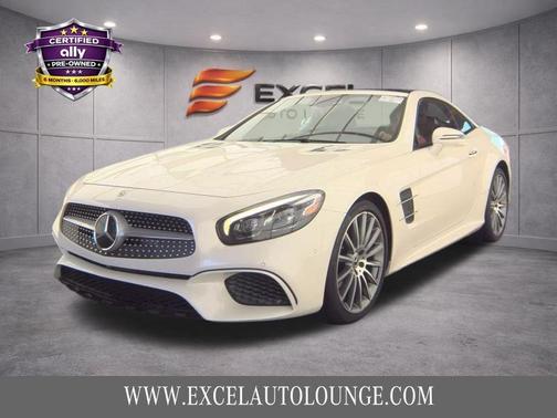 White 2018 Mercedes-Benz SL 550 SL 550