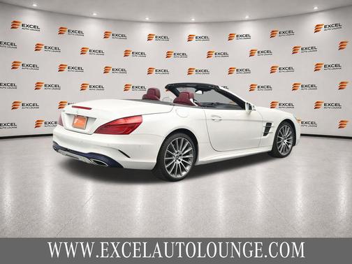 White 2018 Mercedes-Benz SL 550 SL 550