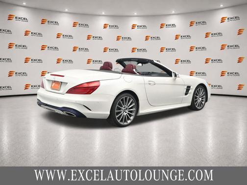White 2018 Mercedes-Benz SL 550 SL 550