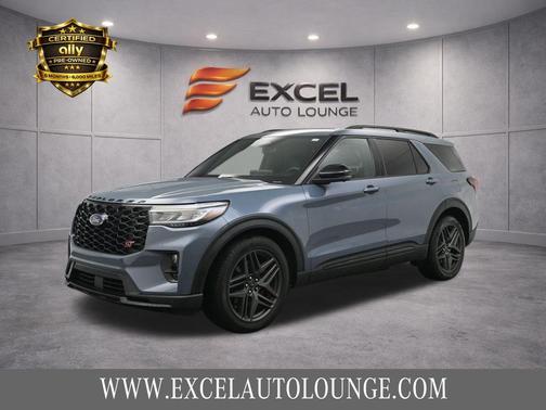Vapor Blue Metallic 2025 Ford Explorer ST