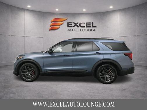Vapor Blue Metallic 2025 Ford Explorer ST