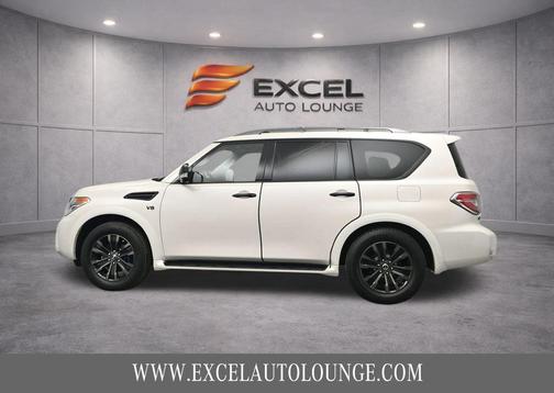 Pearl White Tricoat 2020 Nissan Armada Platinum 4WD