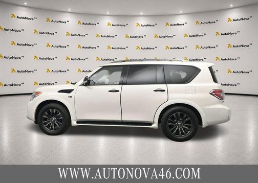 Pearl White Tricoat 2020 Nissan Armada Platinum 4WD