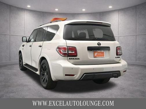 Pearl White Tricoat 2020 Nissan Armada Platinum 4WD