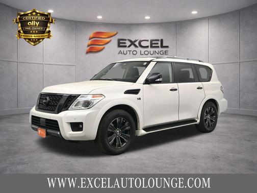Pearl White Tricoat 2020 Nissan Armada Platinum 4WD