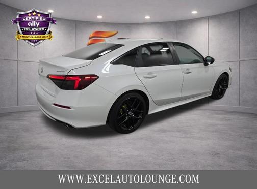 Platinum White Pearl 2023 Honda Civic Sport