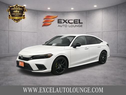Platinum White Pearl 2023 Honda Civic Sport