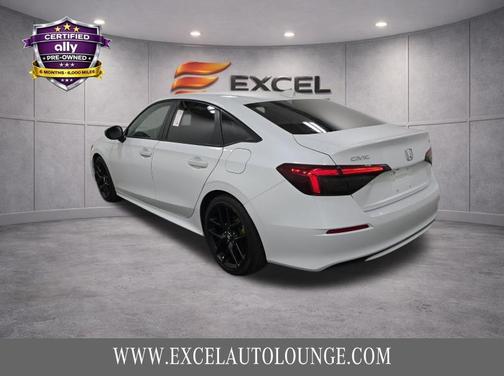 Platinum White Pearl 2023 Honda Civic Sport