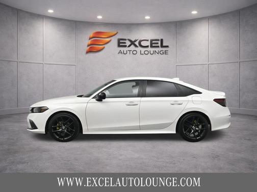 Platinum White Pearl 2023 Honda Civic Sport