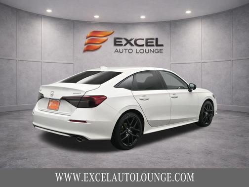 Platinum White Pearl 2023 Honda Civic Sport