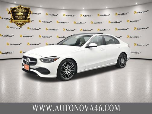 White 2023 Mercedes-Benz C-Class C 300 4MATIC